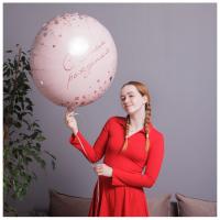 Фольгированный шар с рисунком для девушки