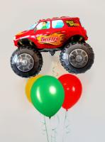 Фигура красная машина