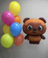 Фигура мишки с фонтаном 