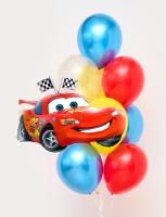 Машина + 10 шариков