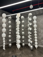 Воздушные шары для оформления свадьбы